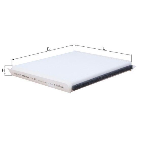 MAHLE Filtru, aer habitaclu