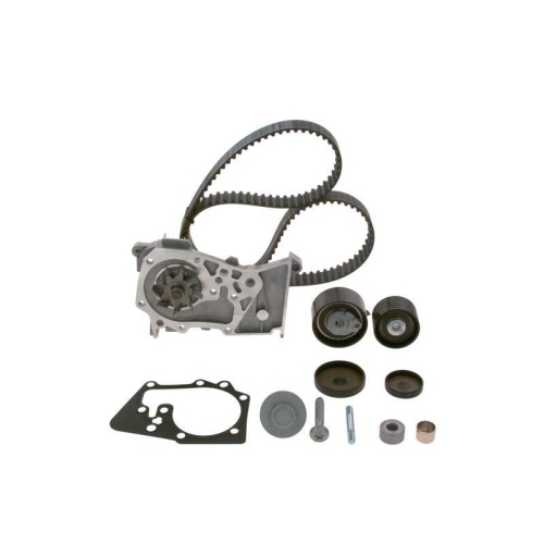 Kit distributie + pompa apa Dacia Duster, Logan, Sandero; Nissan Kubistar; Renault Clio II, Clio III, Grand Scenic II, Kangoo, Laguna I, Logan I, Megane I, Megane II, Megane III, Modus, Scenic I, Thalia , 1.6 16V, 1.4, BOSCH