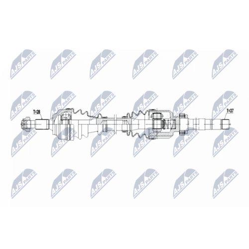 Planetara Peugeot Expert, Traveller 1.6bluehdi 115km 2016-, Citroen Jumpy, Spacetourer 1.6bluehdi 2016-, Toyota Proace, Proace Verso 1.5d4d, 1.6d4d 2016-, Dreapta, CV Manuala Ml6c, NPW-PE-101