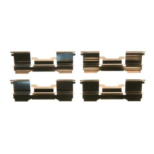 Set accesorii placute frana Citroen Jumper Box, Jumper Bus, Jumper Flatbed / Chassis; Fiat Ducato Box ( 250 ), Ducato Bus (250 ), Ducato Flatbed / Chassis (250 ); Peugeot Boxer Box, Boxer Bus, punte Fata, restrictii : Brembo, TRW