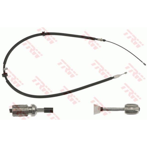 Cablu frana mana Renault Kangoo (Kc0/1) 08.97- , Fata, Spate, Stanga, TRW