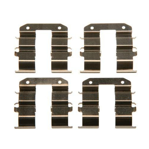 Set accesorii placute frana Hyundai Accent 3 (Mc), Accent 3 Saloon (Mc); Kia Carens 3 Mpv - Multi-Purpose Vehicle (Un), Cee'd Liftback (Ed), Cee'd Sw (Ed), Pro Cee'd (Ed), Rio 2 (Jb), Rio 2 Saloon (Jb), punte Spate, restrictii : MANDO, TRW