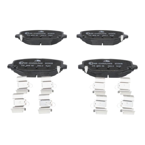 Placute frana Fiat Freemont (345) 08.11-; Lancia Voyager Mpv (404) 09.11-12.14, Spate, ATE