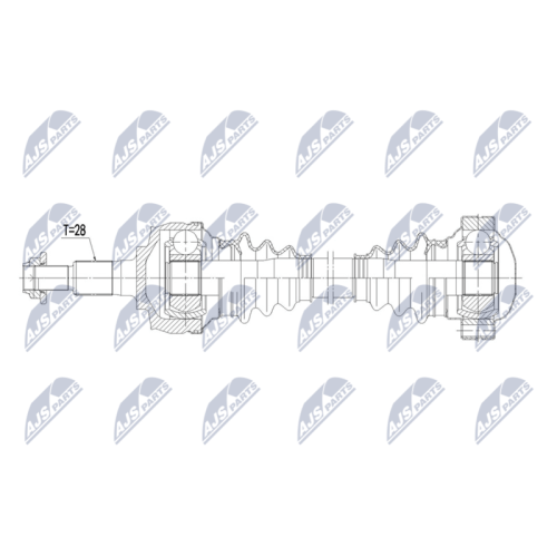Planetara Porsche 718 Boxster, Cayman 982 2.0t 2016-, Spate, Stanga, 6 CV Manuala, 98133202410