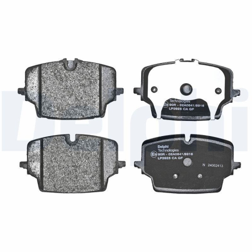 Placute frana BMW 2 Active Tourer (U06) 11.21-, X1 (U11) 07.22-; Mini Mini Cooper (J01) 11.23-, Mini Countryman (U25) 11.23-, Fata, DELPHI