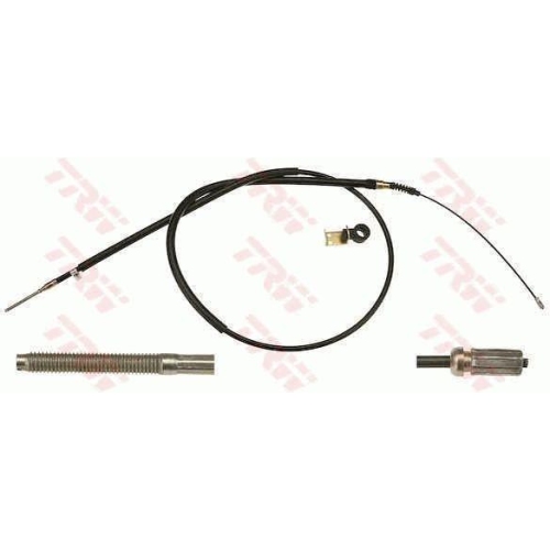 Cablu frana mana Saab 9000 Liftback 09.84-12.98, 9000 04.85-12.98, Fata, Spate, Stanga, TRW
