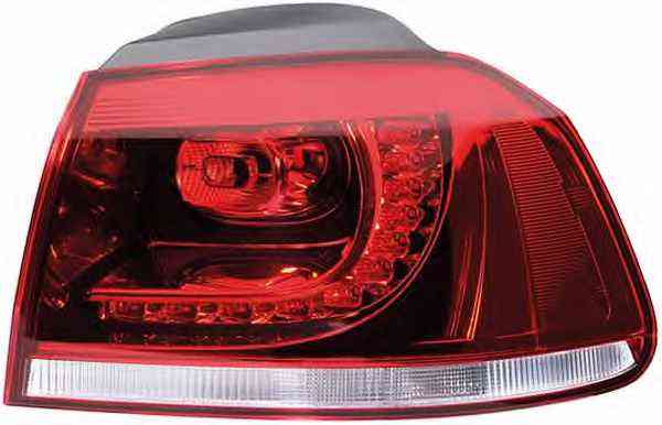 Stop spate lampa Volkswagen Golf 6 (1L) GTI/GTD 10.2008- HELLA partea Dreapta exterior tip bec led