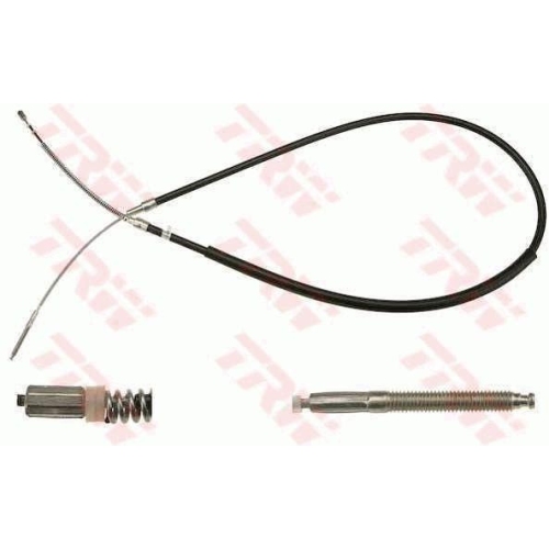 Cablu frana mana Seat Toledo I (1l2) 01.91-10.99; Vw Golf 2 (19e 1g1) 08.83-12.92, Golf 2 Van (19e 1g1) 08.83-07.91, Jetta 2 (19e 1g2 165) 08.83-12.92, Stanga=Dreapta, TRW