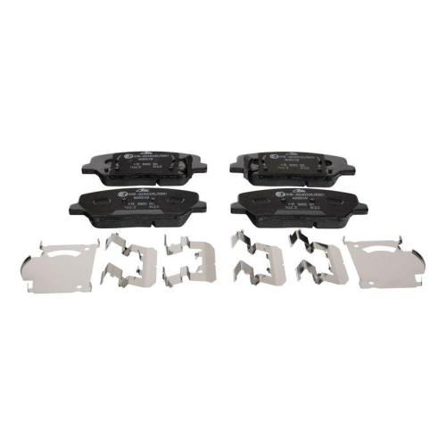 Placute frana Hyundai Genesis Coupe 01.08-, I30 (Gd) 06.11-, I30 Coupe 05.13-, I30 Estate (Gd) 06.12-, I30 Estate Van (Gde Gd) 06.12-, Veloster (Fs) 03.11-12.17; Kia CeeD Sportswagon (Jd) 09.12-07.18, Ceed Estate Van (Jd) 07.12-07.18, Optima (Fsgds6b) 01.