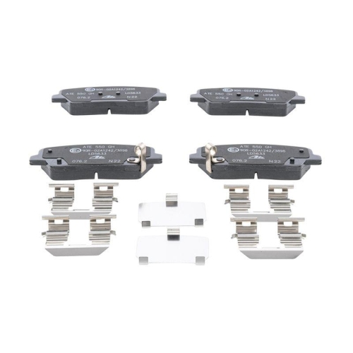 Placute frana Hyundai Grand Santa Fe 01.13-12.19, Santa Fe 2 (Cm) 01.05-03.15, Santa Fe 3 (Dm Dma) 09.12-12.18, Santa Fe 3 Box/Suv (Dm) 09.12-; Kia Sorento 2 (Xm) 09.09-04.16, Sorento 2 Box/Suv (Xm) 06.09-12.15, Spate, ATE