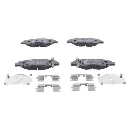 Placute frana Hyundai I10 2 (Ba Ia) 08.13-12.21, I10 2 Sedan 12.13-, I10 3 (Ac3 Ai3) 09.19-, Fata, ATE