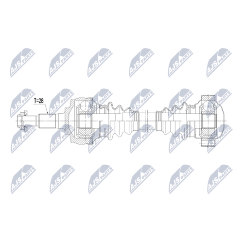 Planetara Porsche Boxster, Cayman 987 3.4 2009-2012, Spate, Stanga, Dreapta, 7 CV Automata, 98733202460