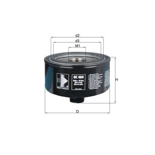 MAHLE Filtru ulei