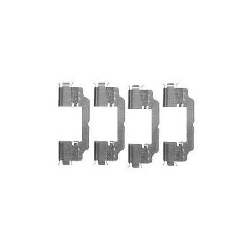 Set accesorii placute frana Delphi LX0475, parte montare : Punte Spate