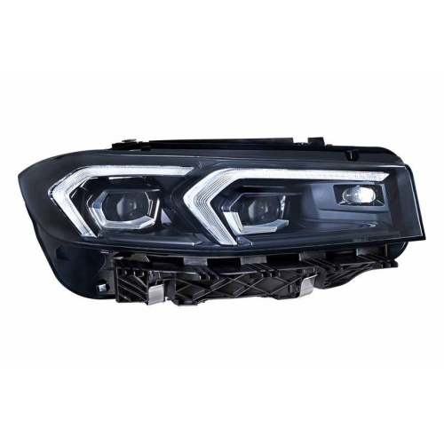 Far Bmw Seria 3 (G20/G21), 07.2022-, montare fata, dreapta, Tip=MATRIX; LED; electric; rama neagra; fara modul LED; cu motor; LED; fara marcaj &quot;BMW&quot;, HELLA