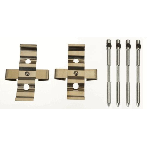 Set accesorii placute frana Alfa Romeo Mito (955 ); Fiat 500 / 595 / 695, 500c / 595c / 695c, Grande Punto, Punto, punte Fata, restrictii producator : Brembo, TRW