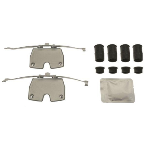 Set accesorii placute frana Bmw 5 (F10), 5 Gran Turismo (F07), 5 Touring (F11), 6 Convertible (F12), 6 Coupe (F13), 6 Gran Coupe (F06), 7 (F01, punte Fata, restrictii producator : ATE, TRW