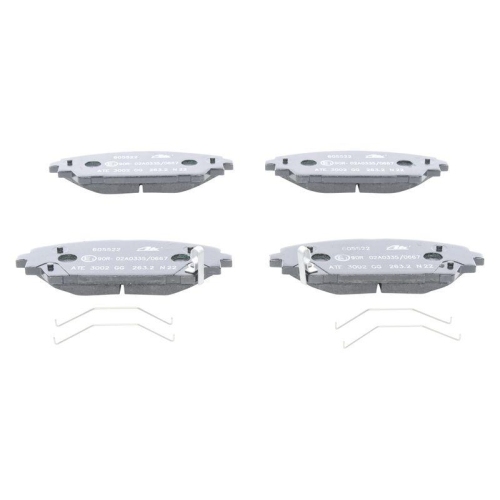 Placute frana Mazda 3 Liftback (Bp) 11.18-, 3 Sedan (Bp) 11.18-, Fata, ATE