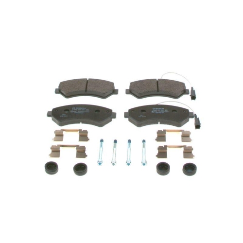 Placute frana Citroen Jumper 2 Box 04.06-, Jumper 2 Bus 04.06-, Jumper 2 04.06-; Fiat Ducato Box ( 250) 07.06-, Ducato Bus (250) 07.06-, Ducato (250) 07.06-, Fata, BOSCH
