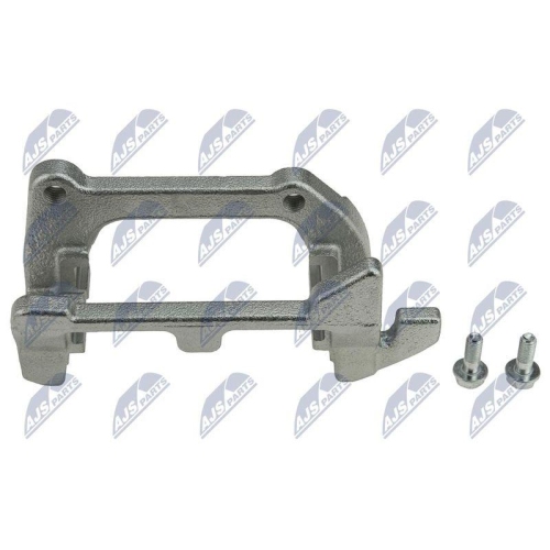Suport etrier de franare Audi A4 2007-2015, A5 2007-2017, A6 2010-, A7 2010-, Q5 2009-, Spate, Stanga, Disc frana 12mm, 8K0615425B