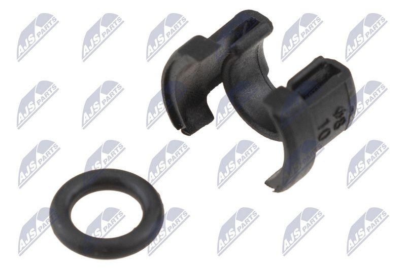 Clema ornamente laterale Toyota Corolla 2019-, Prius 2015-, Camry 2017-, Ch-R 2016-, Rav4 2018-, Yaris 2014-, Lexus Es 2018-, Nx 2021-, Ux 2018-; 88718-1E150; NTY, aftermarket