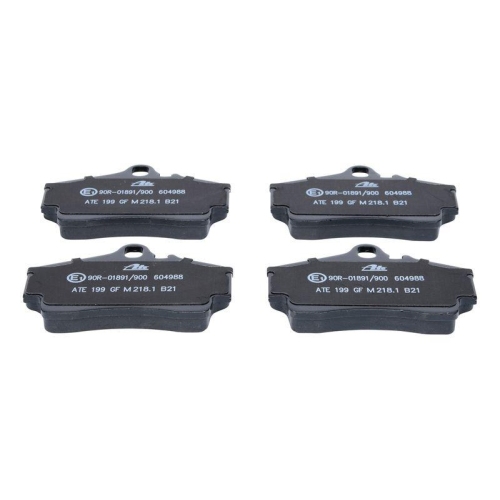 Placute frana Porsche 911 (996) 08.97-09.05, 911 (997) 07.04-12.13, 911 Convertible (996) 08.97-08.05, 911 Convertible (997) 04.05-12.13, 911 Targa (996) 12.01-08.05, Boxster (986) 09.96-12.04, Boxster (987) 06.04-12.13, Boxster Spyder (987) 09.07-12.11,