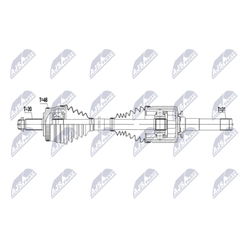 Planetara Range Rover L322 2002-, Range Rover Sport L320 2005-, Spate, Stanga, 6H42-4B457-BA