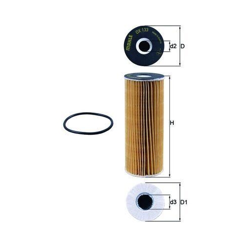MAHLE Filtru ulei