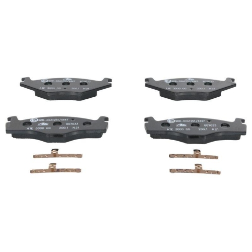 Placute frana Seat Cordoba (6k) 02.93-12.02 , Ibiza 2 (6k1) 03.93-05.02; Vw Golf I (17) 04.74-12.85, Golf 2 (19e 1g1) 08.83-12.92, Golf 2 Van (19e 1g1) 08.83-07.91, Jetta I (16) 08.78-12.87, Jetta 2 (19e 1g2 165) 08.83-12.92, Passat B1 (32) 05.73-07.81, P