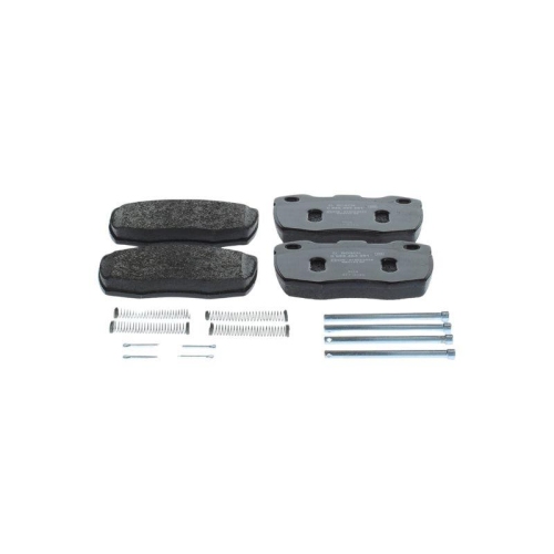 Placute frana Land Rover 110/127 (Ldh) 09.83-12.90, Defender Convertible (L316) 08.90-02.16, Defender Pickup (L316) 10.95-05.16, Defender Platform / Chassis (L316) 09.90-02.16, Defender Station Wagon (L316) 05.90-02.16, Fata, BOSCH