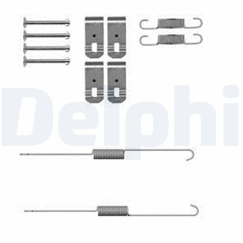 DELPHI Set accesorii, sabot de frana