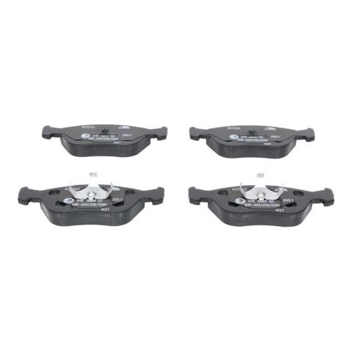 Placute frana Volvo 850 (854) 06.91-10.97, 850 Estate (855) 04.92-10.97, C70 I Convertible (873) 03.98-10.05, C70 I Coupe (872) 03.97-09.02, S70 (874) 11.96-11.00, V70 I (875 876) 12.95-12.00, Xc70 I Cross Country (295) 10.97-10.07, Fata, ATE