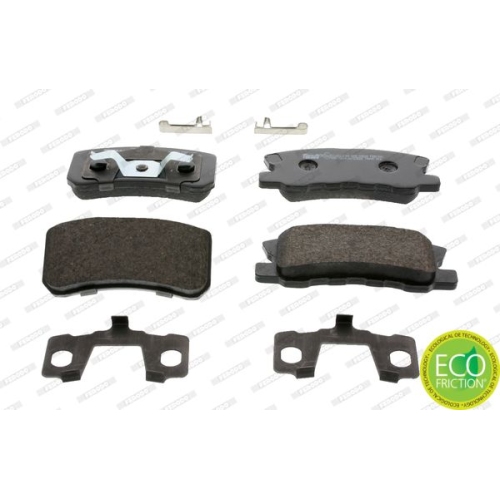 FERODO set placute frana,frana disc PREMIER ECO FRICTION