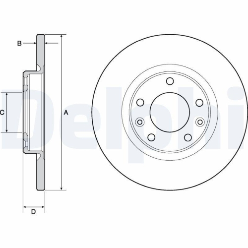 Set disc frana Citroen Berlingo (Er Ec) 06.18-, Berlingo Box (B9) 04.08-, Berlingo Box (K9) 06.18-, C4 Grand Picasso 2 (Da De) 09.13-, C4 Picasso 2 Van (Dd) 01.13-, C4 Picasso 2 01.13-, C4 Spacetourer (3d) 04.18-, C4 Spacetourer Van (3d) 04.18-, Grand C4