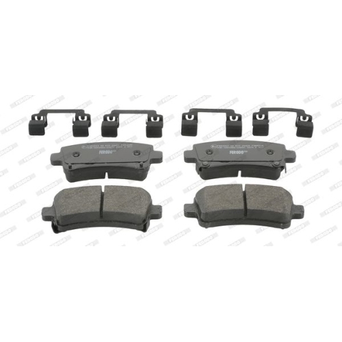 FERODO set placute frana,frana disc PREMIER ECO FRICTION