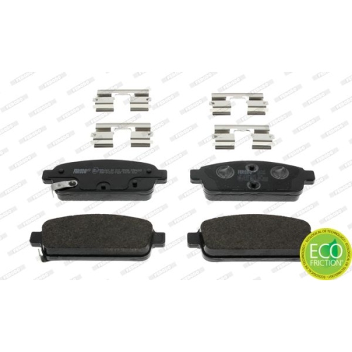 FERODO set placute frana,frana disc PREMIER ECO FRICTION