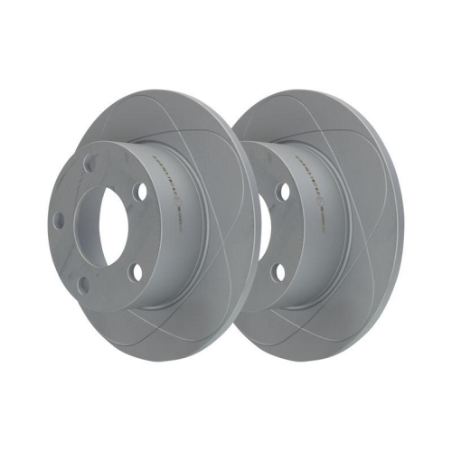 Set disc frana Audi 100 C4 12.90-11.94, A6 C4 06.94-10.97, A6 C5 (4b2) 01.97-12.05, A6 C5 Avant (4b5) 11.97-01.05; Skoda Superb I (3u4) 12.01-03.08; Vw Passat B5 (3b2) 08.96-12.01, Passat B5.5 (3b3) 10.00-12.05, Spate, 245,0X10,0mm, plin, ATE