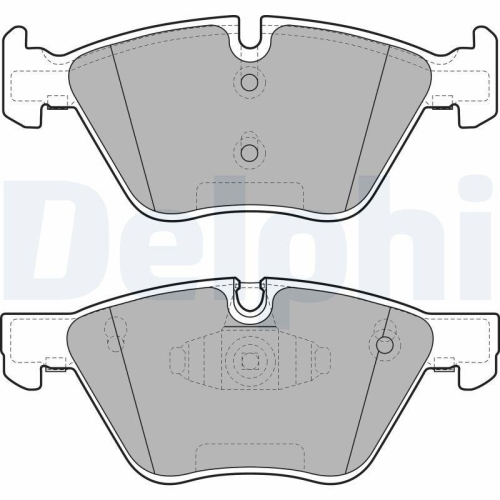 DELPHI set placute frana,frana disc