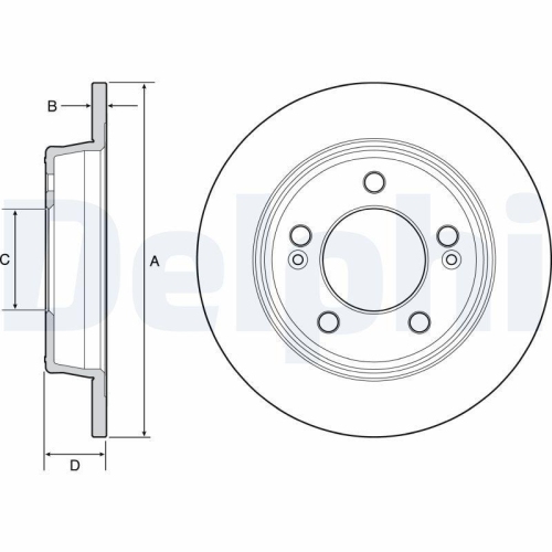 Set disc frana Hyundai Elantra 5 Sedan (Md Ud) 09.10-12.17, Elantra 6 Sedan (Ad Ada) 09.15-09.22, Grandeur (Tg) 06.03-06.12, I30 (Gd) 06.11-, I30 Coupe 05.13-, I30 Estate (Gd) 06.12-, I30 Estate Van (Gde Gd) 06.12-, I30 Hatchback Van (Gde) 06.12-, I45 6 S