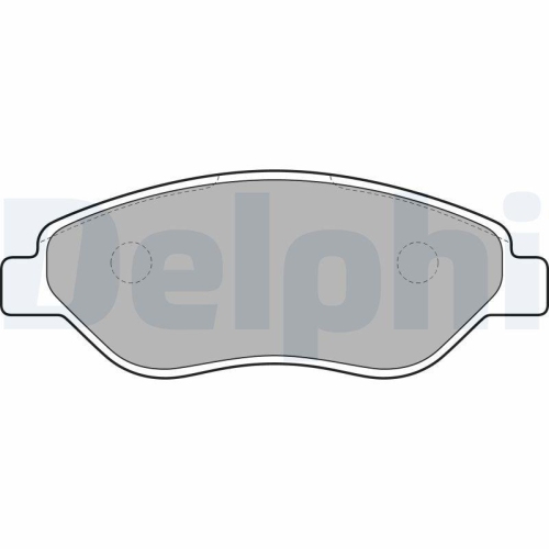 DELPHI set placute frana,frana disc