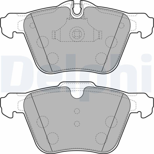 DELPHI set placute frana,frana disc