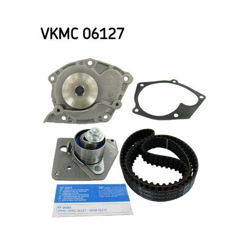 SKF Set pompa apa + curea dintata