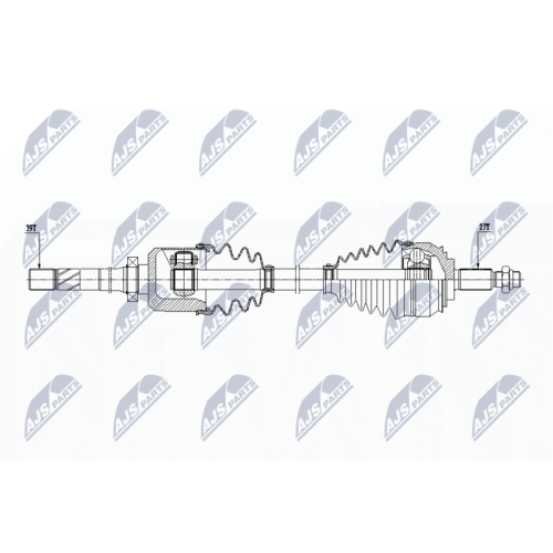 Planetara Renault motor 2.0dci Espace 4 2006-; Vel Satis 2006-, Dreapta, 8200500683