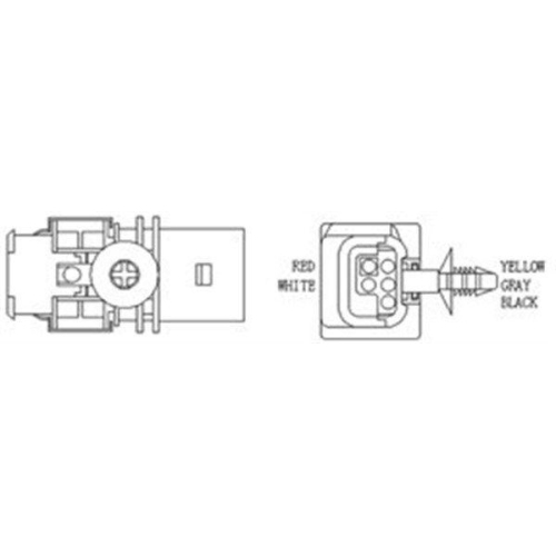 Sonda lambda Citroen Berlingo Box (B9), Berlingo Multispace (B9), C3 2 (Sc), C3 Picasso (Sh), C4 Grand Picasso 2 (Da , C4 2 (Nc), C4 Picasso Ii, Ds3 (Sa), Ds3 Cabriolet; Ford C-Max 2 (Dxa/Cb7, Fiesta 6 (Cb1, Fiesta 6 Van, Focus 2 (Da , Focus 2 Estate (Da