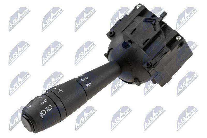 Comutator coloana directie Dacia Duster 2011-, Sandero 2008-, Dokker 2012-, Logan 2012-, Nova 1996-; functii: semnalizare, lumini, proiectoare ceata fata, spate; 255403924R; NTY, aftermarket