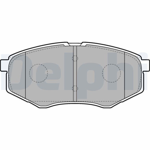 DELPHI set placute frana,frana disc