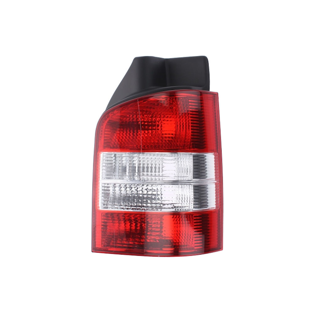 Stop spate lampa VW Transporter/Multivan (T5), 04.2003-2015, partea Dreapta, model cu 2 usi spate, semnalizare alba, Hella