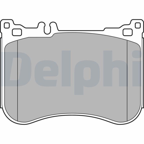 DELPHI set placute frana,frana disc