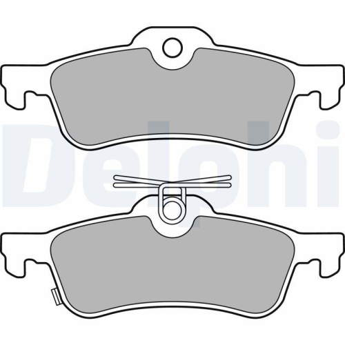 DELPHI set placute frana,frana disc