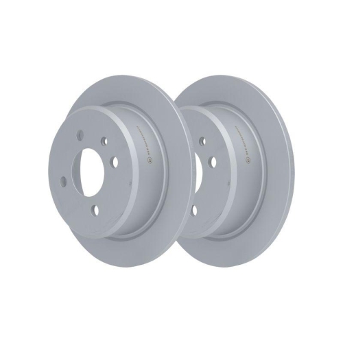Set disc frana BMW 3 (E21) 06.75-03.84, 3 (E30) 09.82-03.92, 3 Convertible (E30) 09.82-11.93, 3 Touring (E30) 07.87-10.94, Spate, 258,0X10,0mm, plin, ATE